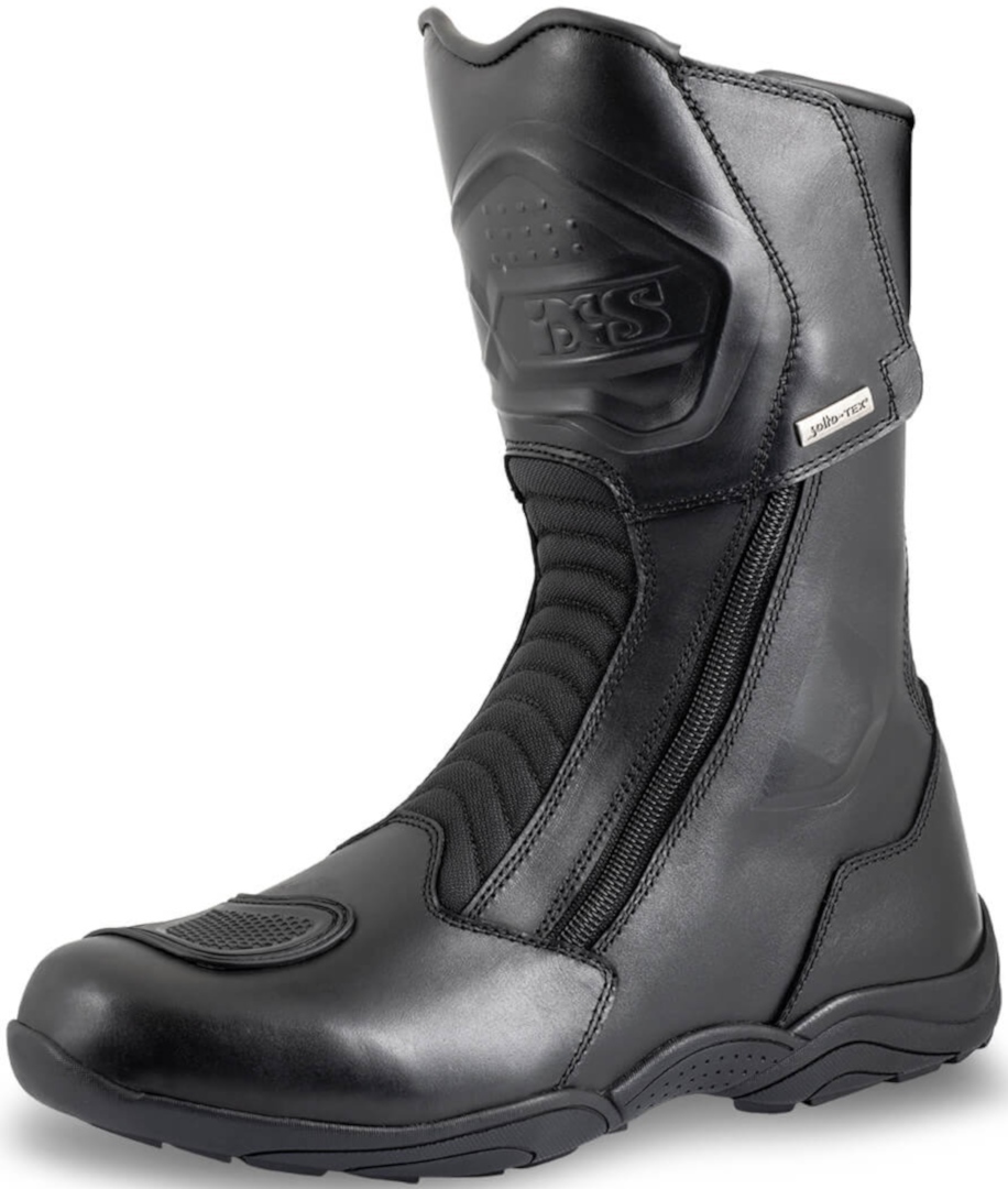 IXS Tour 2-Zip-ST+ Motorradstiefel, schwarz, Gre 45, schwarz, Gre 45