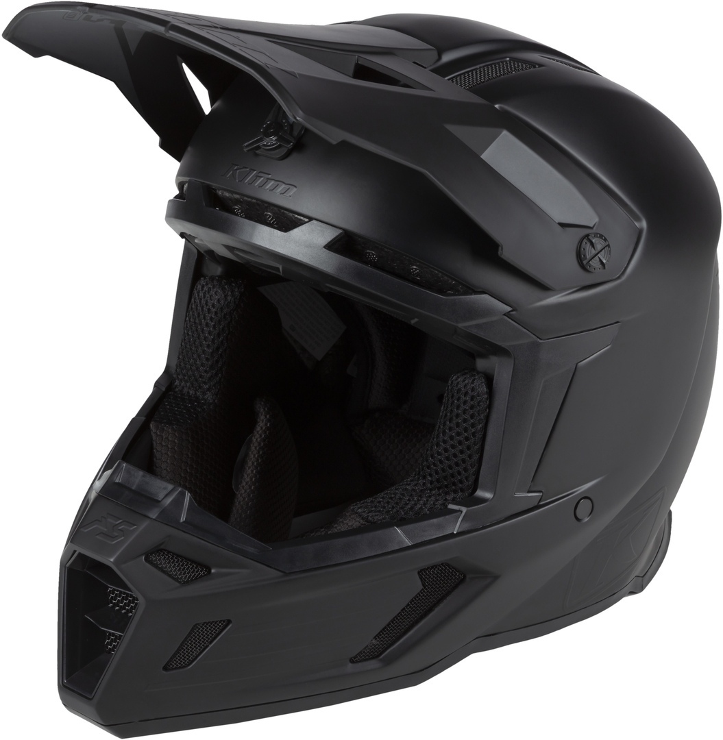 Klim F5 Koroyd OPS Carbon Motocross Helm, schwarz, Gre 2XL, schwarz, Gre 2XL