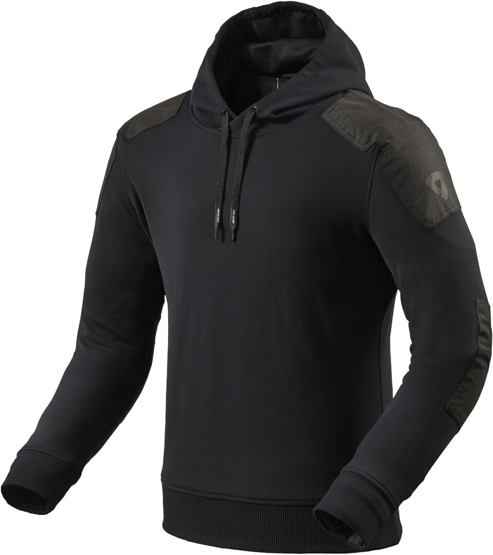 Revit Cedar Motorrad Hoodie, schwarz, Gre M, schwarz, Gre M