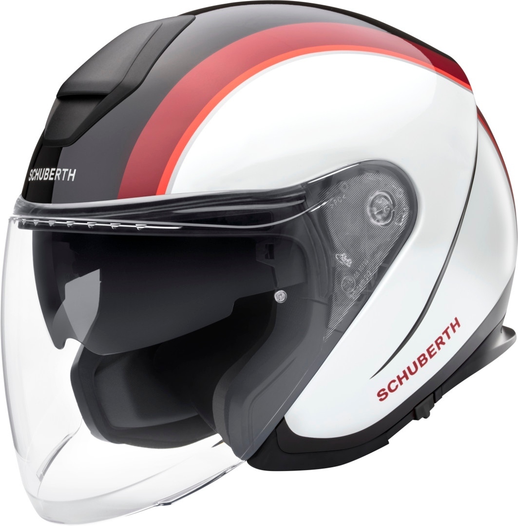 Schuberth M1 Pro Outline Jethelm, rot, Gre 2XL, rot, Gre 2XL