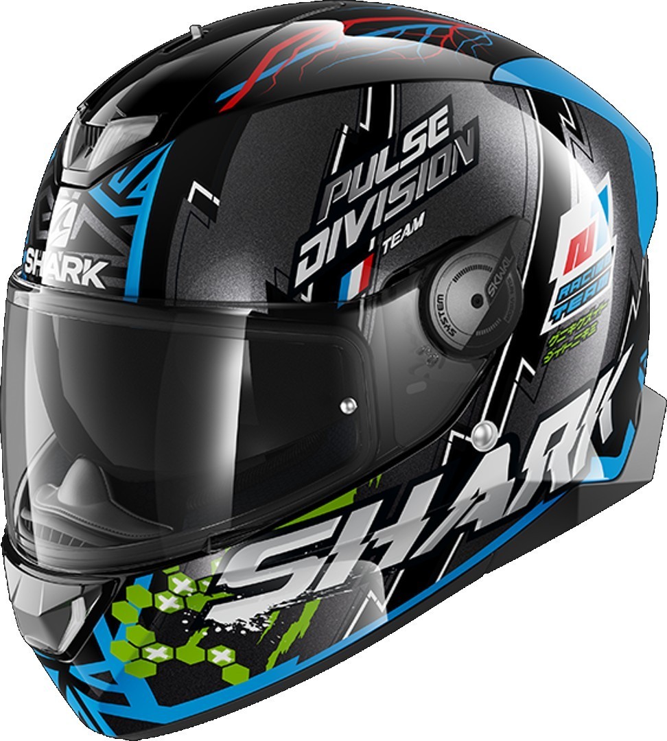 Shark Skwal 2.2 Noxxys Helm, schwarz-blau, Gre L, schwarz-blau, Gre L