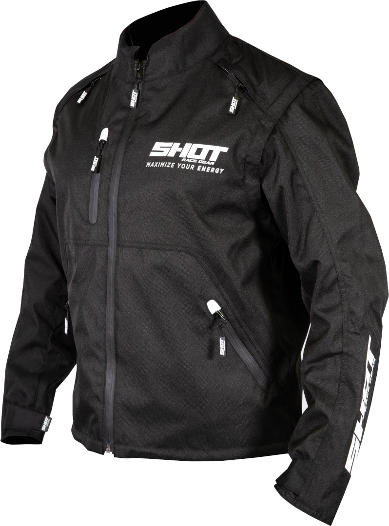 Shot Contact Assault Motocross Jacke, schwarz-weiss, Gre M, schwarz-weiss, Gre M