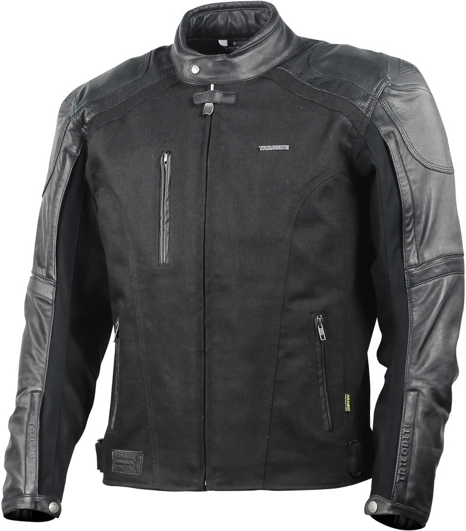 Trilobite Fueller Combo Motorrad Textiljacke, schwarz, Gre L, schwarz, Gre L